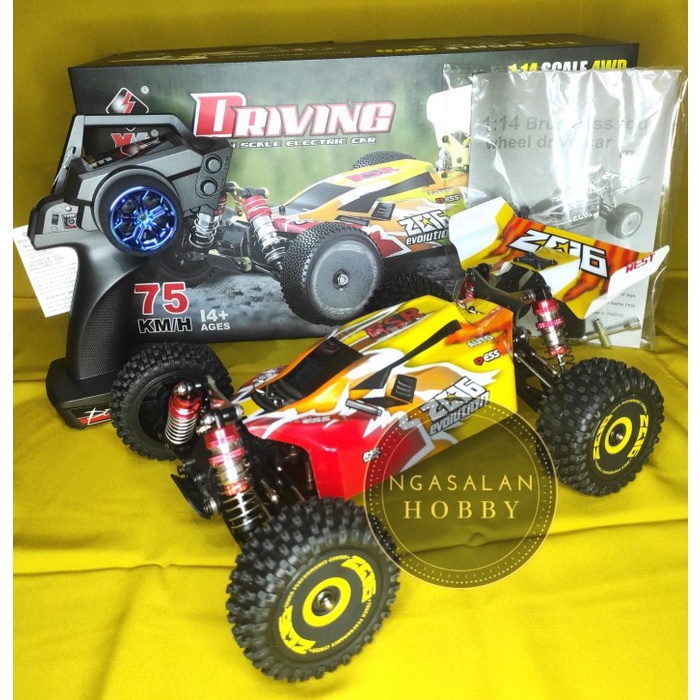 Wltoys wl xk 144010 75 km/h brushless buggy 1:14 rc car