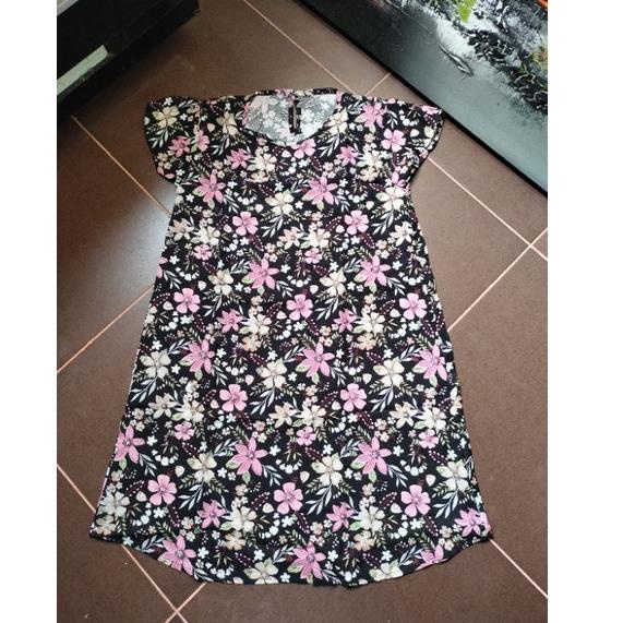 DASTER KLOK BATIK ANAK PEREMPUAN UMUR 1 - 13 TAHUN SIZE S, M, L, XL, XXL. {NAM.21De22n}