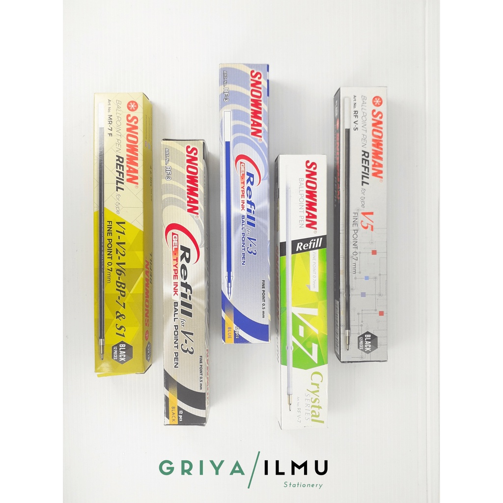 

Refil Bolpoin Snowman (0241477)/(0241465)/(0241580)/()0241464/(0241463)