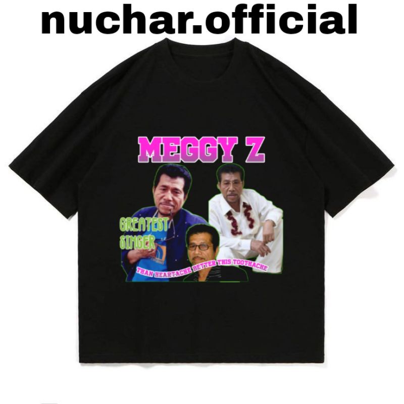 KAOS/T-SHIRT HITAM MEGGY Z DANGDUT UNISEX