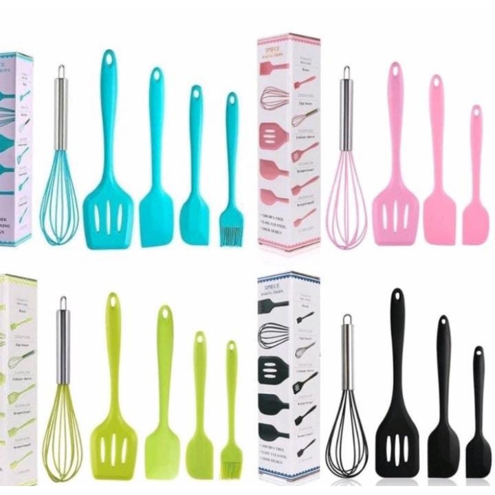 spatula set silikon 5 in 1