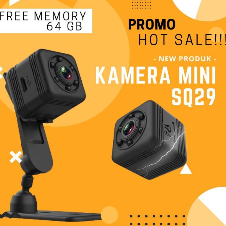 RECOMENDED Kamera sq29 Original spy Camera kamera mini WiFi ip ✦ 857