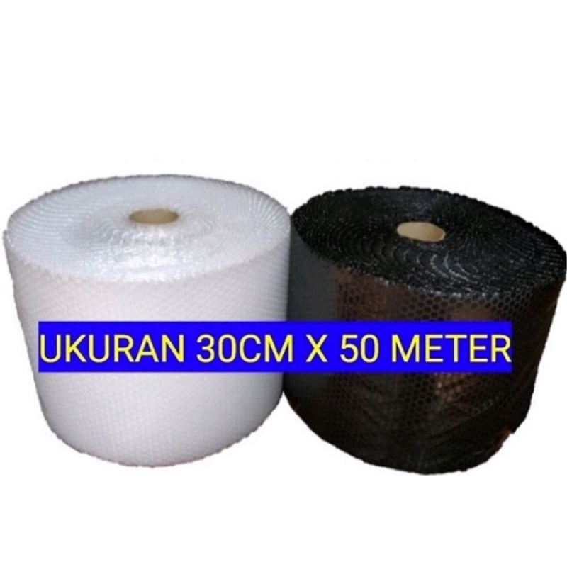 

Bubble wrap 30 CM x 50 M ( INSTAN MAXIMAL 1 BUBBLE CEK OUT )