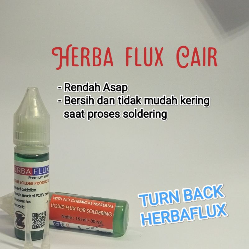 FLUX CAIR - FLUX SOLDER CAIR - HERBAL FLUX CAIR