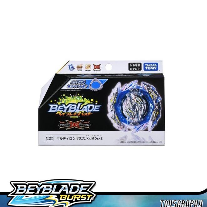 [TERLARIS] BEYBLADE BURST DB S6 B-189 B189 BOOSTER GUILTY LONGINUS DYNAMITE BATTL