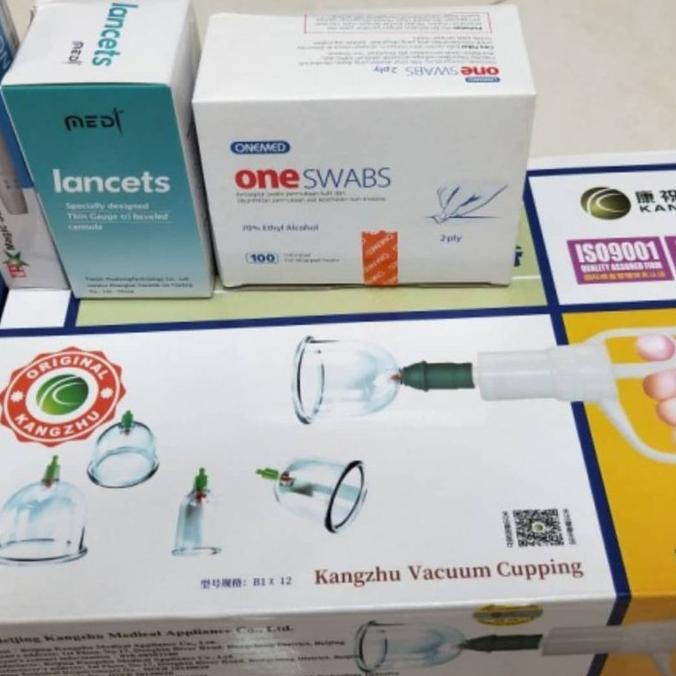 alat bekam kangzhu 12 cup