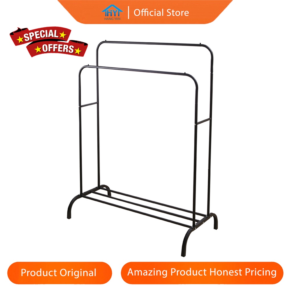 Rak Gantung Baju Gantungan Big Stand Hanger Double Stand Hanger