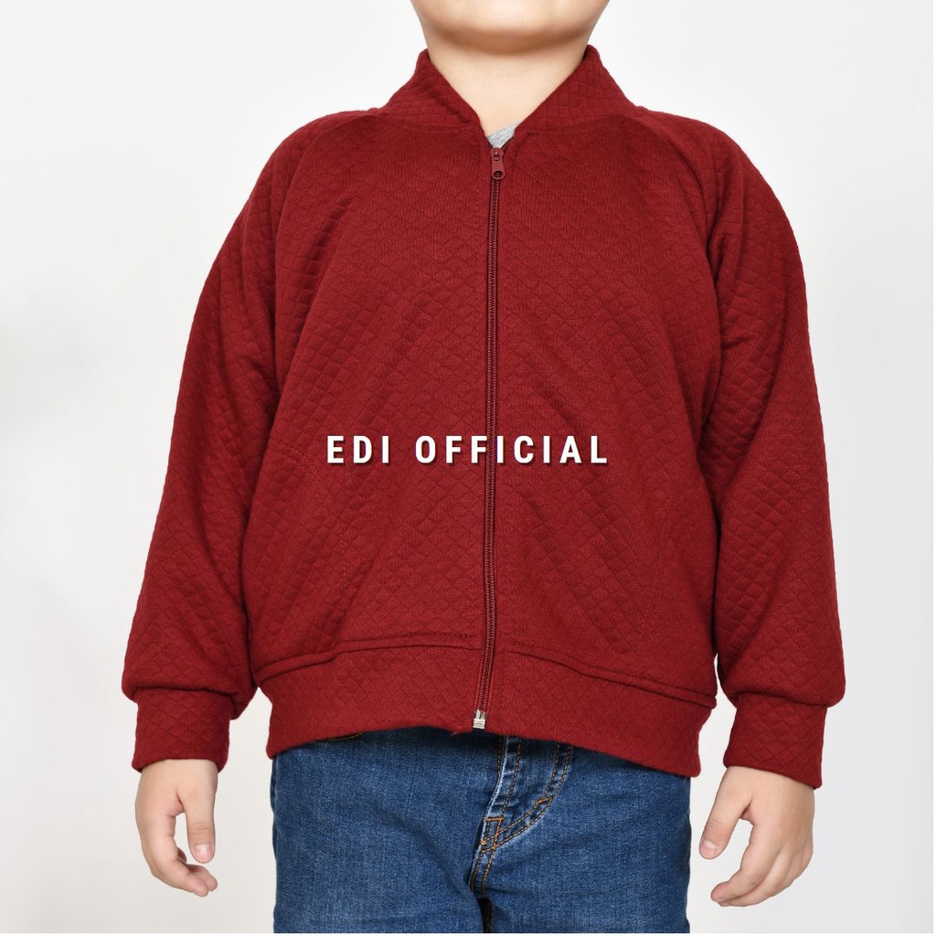 Jaket Anak Slebew Jacket Laki laki Bahan Adem Comfy Usia 1 s/d 6 Tahun