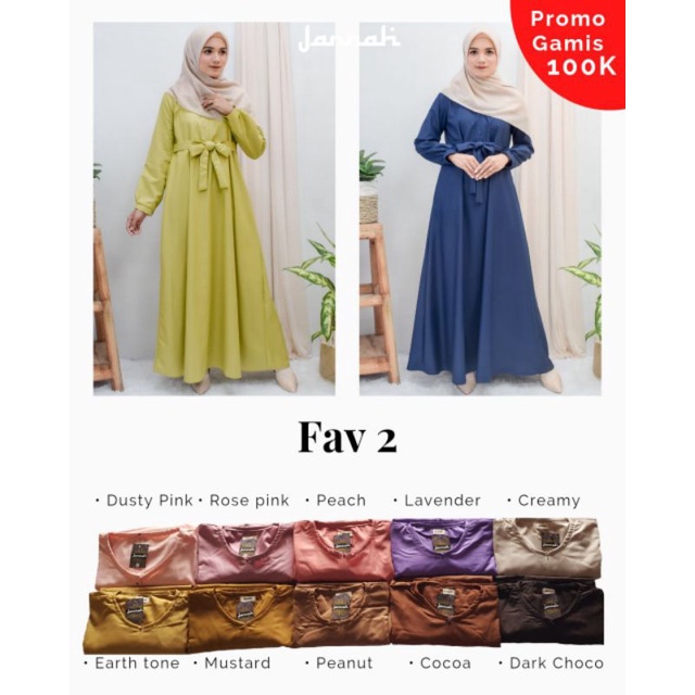 GAMIS TOYOBO POLOS BASIC SYARI JANNAH ORI (1)