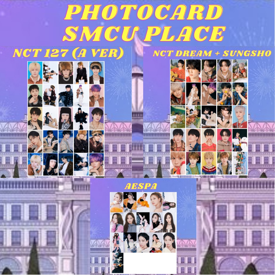 Jual Cod Photocard Unofficial Smcu Palace Nct Nct Nct Dream