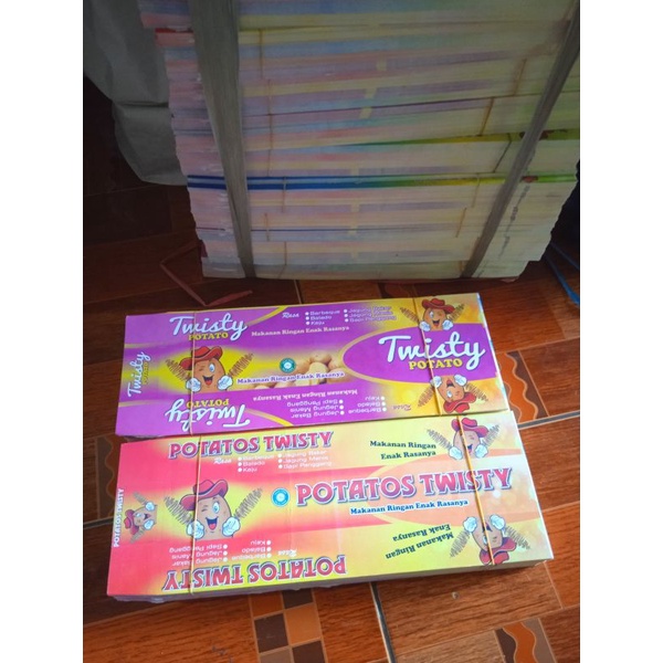 

Kertas Kentang Spiral 1 Pack 4 Gambar Isi 100 Lembar