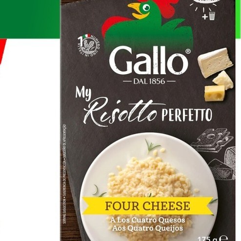 

Gallo Risotto Prefetto 4 Cheese 175g