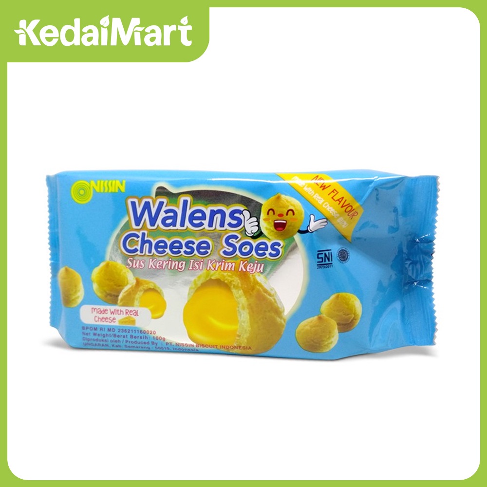 

Nissin Walens Cheese Soes 100 Gram