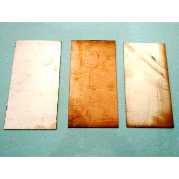 PCB Double Sided Fiber FR4 polos 10 x 20 cm 1,0 mm Sisa Pabrik san3sh Murah