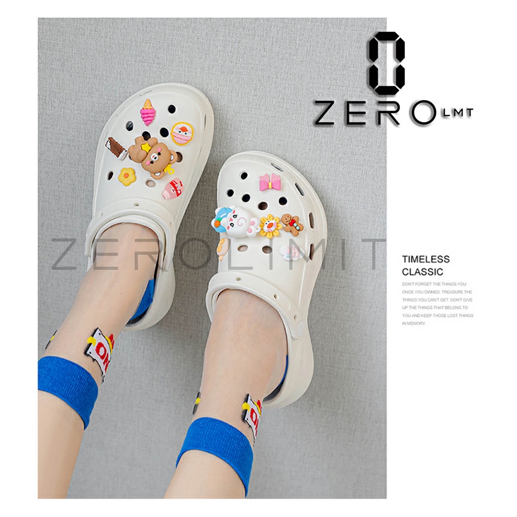 Zerolimit - Fuji - Sandal Fuji Wanita Terbaru Sendal Baim Cewek Karakter Lucu Kekinian Sandal Slip On Rumah Wanita Casual Nyaman