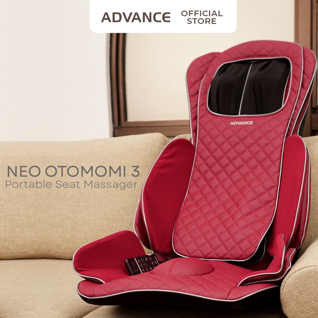 ADVANCE - Neo Otomomi 3 (HS8896) Sofa Massager - Bantalan Kursi Pijat Refleksi Mobil Portable Electric Alat Pemijat Mesin Pijit Pijet Getar Elektrik