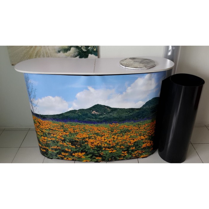 

PROMOTION DESK ( DENGAN CETAKAN ) / EVENT DESK / POP UP TABLE