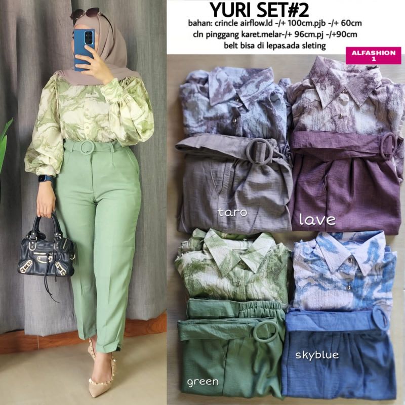 YURI SET#2 BY ALFASHION