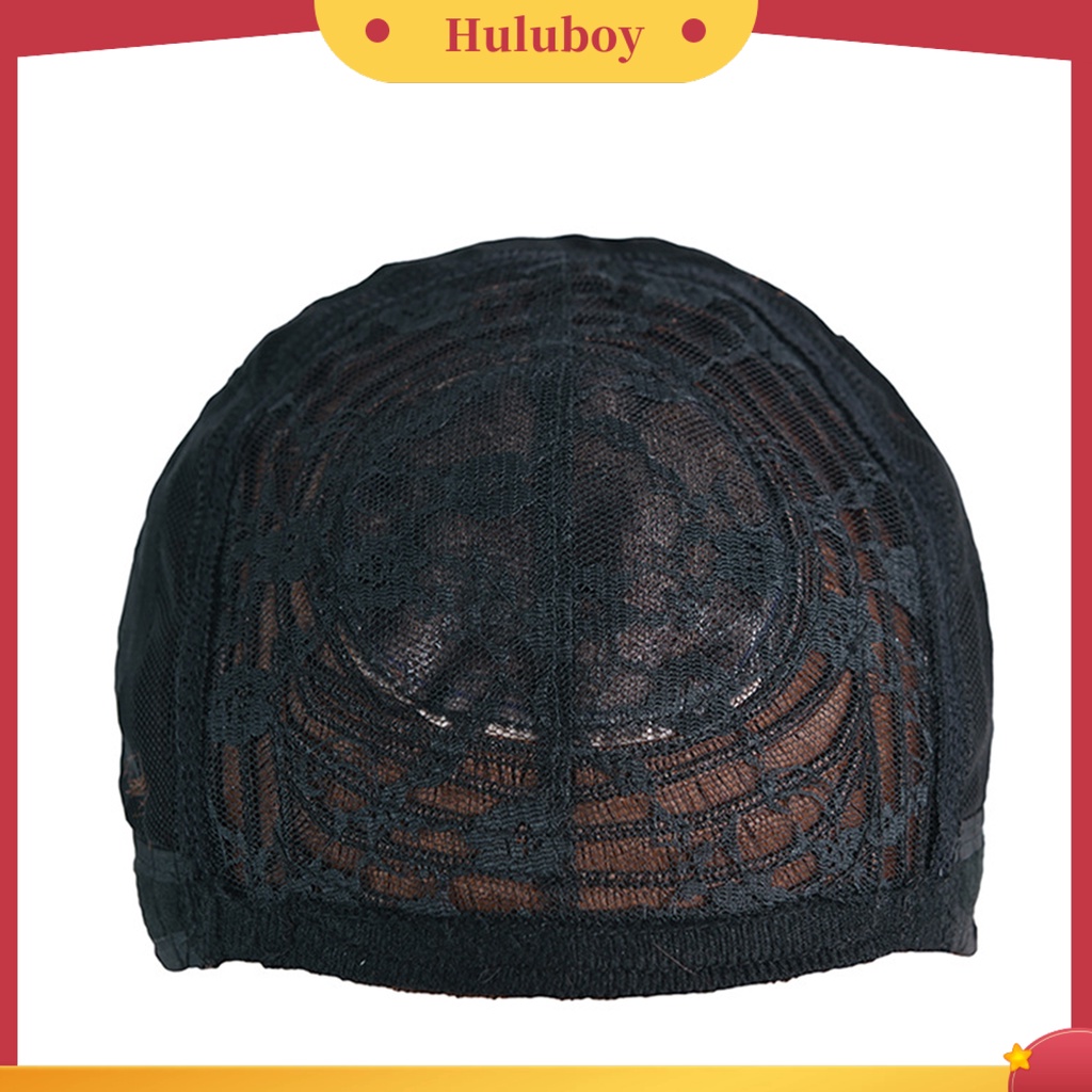 Wig Rambut Panjang Lurus Breathable Bahan Serat Suhu Tinggi Warna Hitam Untuk Wanita