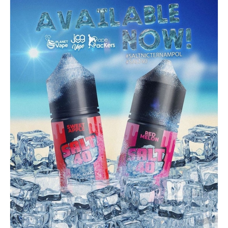 Salt40 Ice Genius Salt Nic 30ML by J99 Vape x VPacker / Salt40