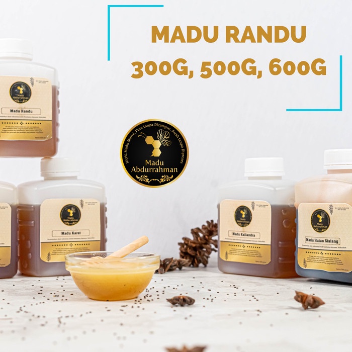 

Madu Abdurrahman Nektar Randu - 500 Gram