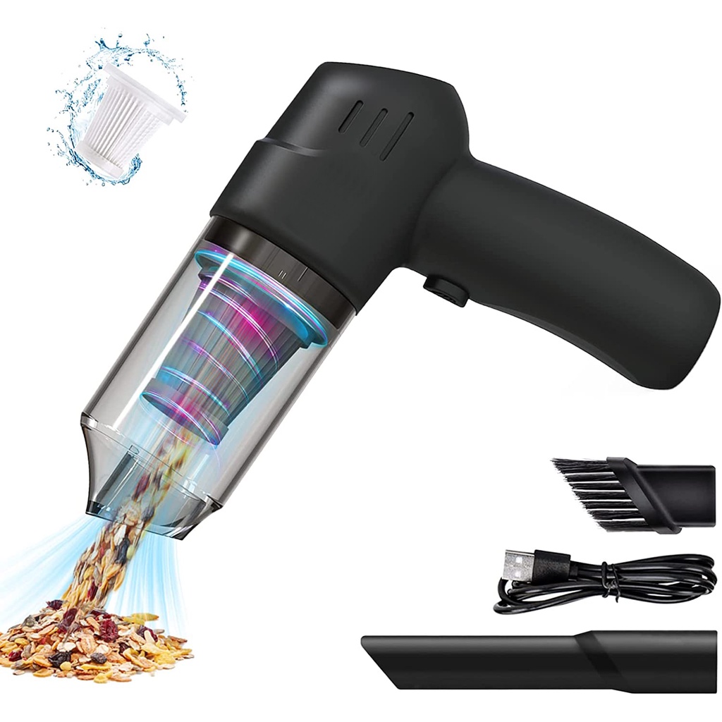 Wireless Handheld Car Vacuum Cleaner Mini | Penyedot Debu Vacuum Cleaner Mini Portable Charger Rakii Tanpa Kabel