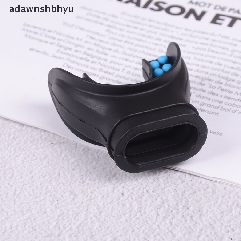 Adawnshbhyu Scuba diving silicone Dengan tab Warna Pengganti regulator snorkel Pas mouth piece ID