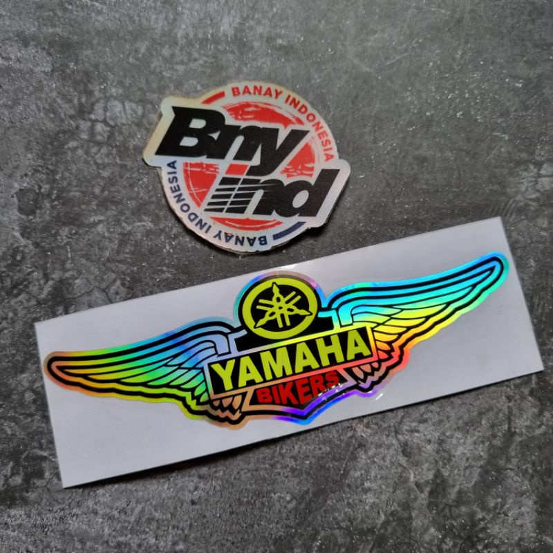 STICKER Stiker YAMAHA BIKERS Cutting