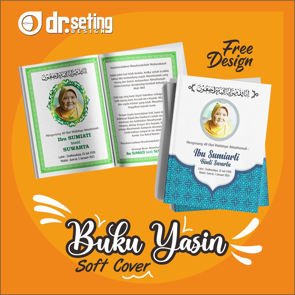 Buku Yasin dan Tahlil / Yasin soft Cover Custom / Katalog