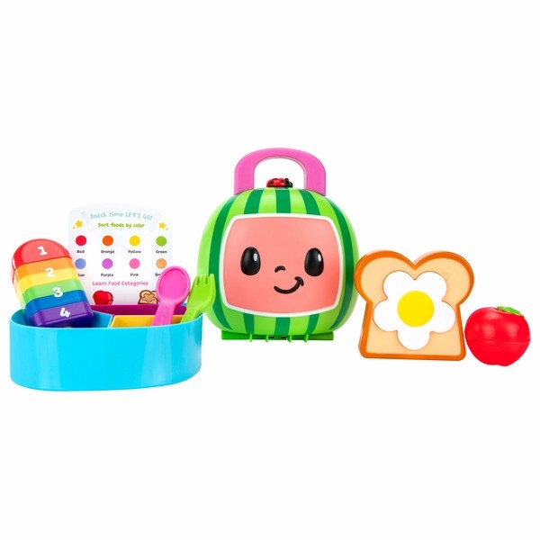 Aksesoris Boneka Cocomelon Lunch Box Tempat Makanan Playset #Original