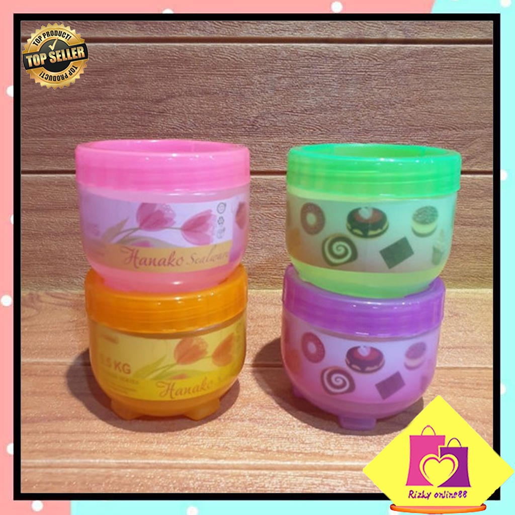 Rizkyonline88 Toples snack makanan motif Hanako 0.5 kg HANAKO SW007