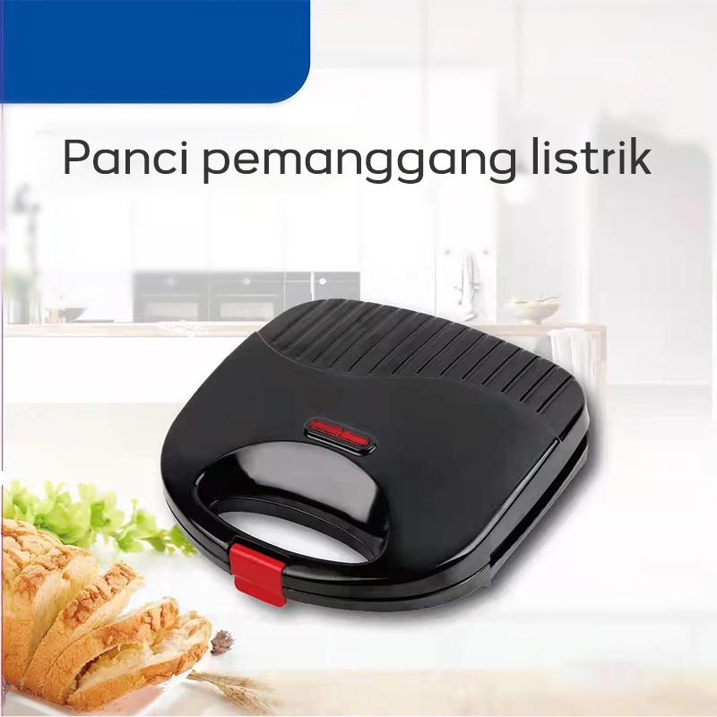 TOASTER/Sandwich Maker/toaster roti/Multifungsi Alat Pemanggang Roti Toaster/Mesin Kue/PEMANGGANG ROTI ALAT PEMBUAT SANDWICH/Breakfast Machine