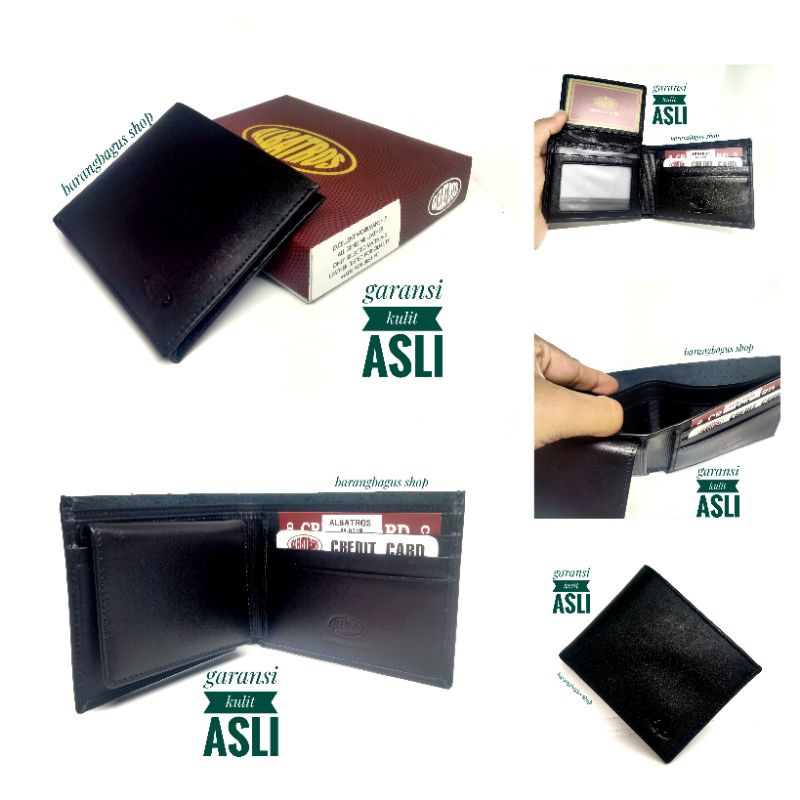 Dompet import Kulit asli Pria Wanita original ALBATROS