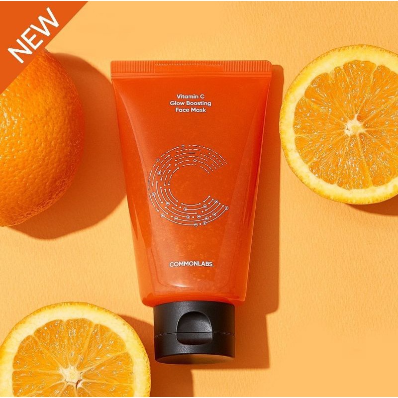 COMMONLABS Vitamin C Glow boosting Face Mask 120g (Cruelty-Free)