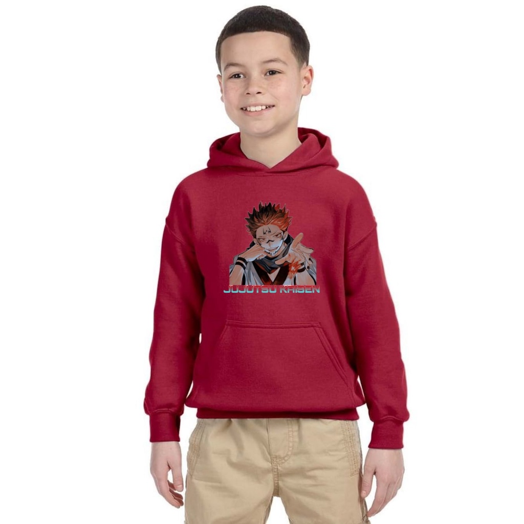 BAJU ANAK SWEATER JUJUTSU KAISEN UNTUK ANAK 2-10 TAHUN BISA COD KE247