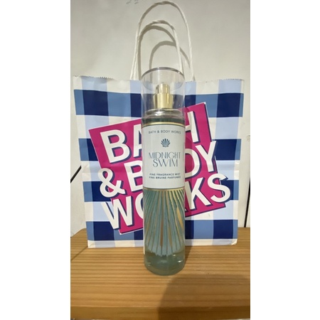 Bath and Body Works BBW Body Mist Full Size Midnight Swim Original BPOM