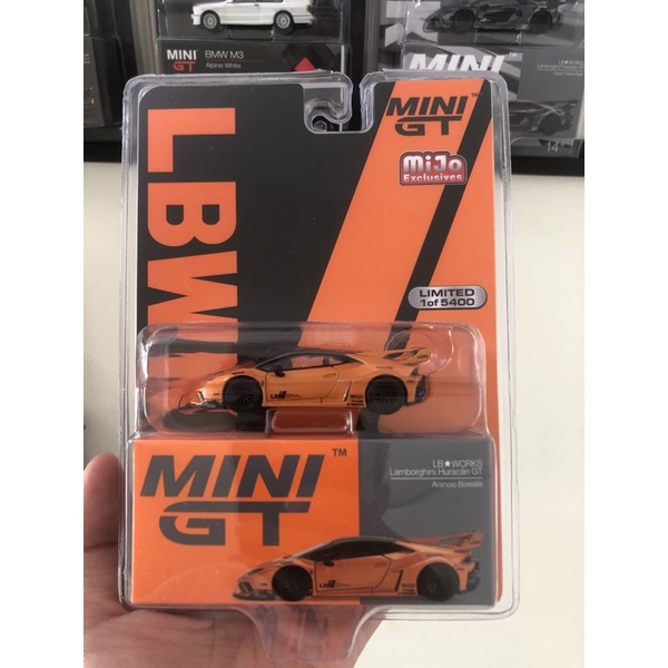 Diecast 1:64 MGT 355 Mini GT Huracan GT - Arancio Borealis