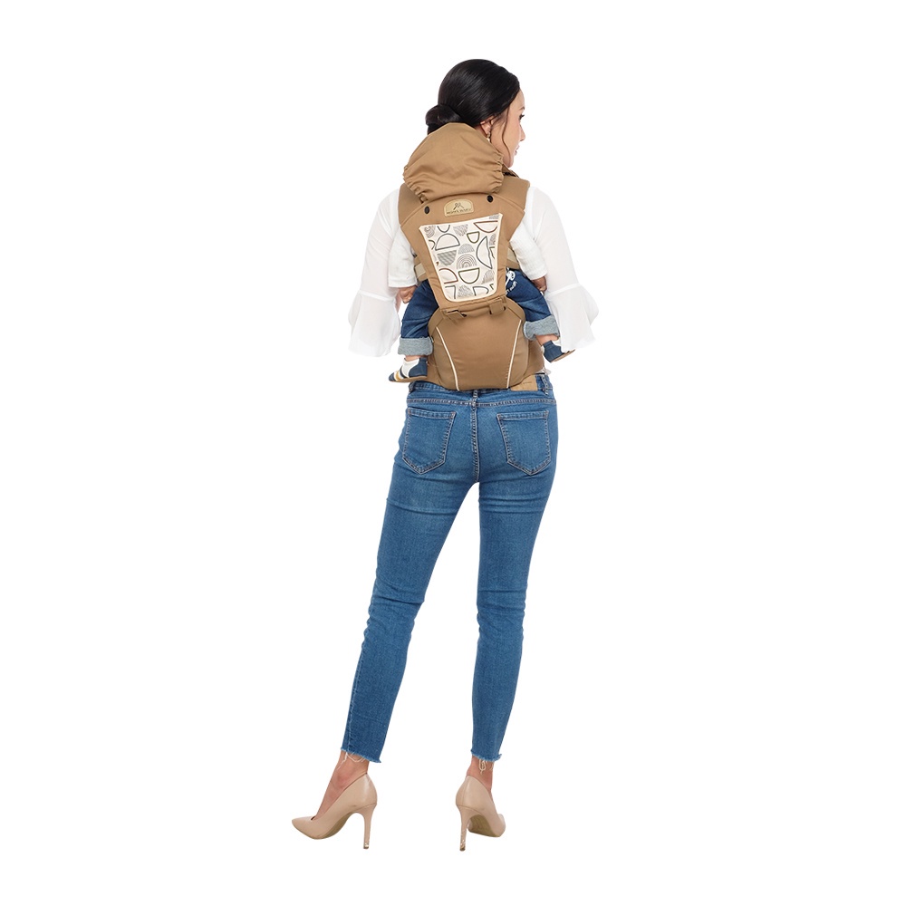 Moms Baby Gendongan Hipseat 7 in 1 Lunar Series