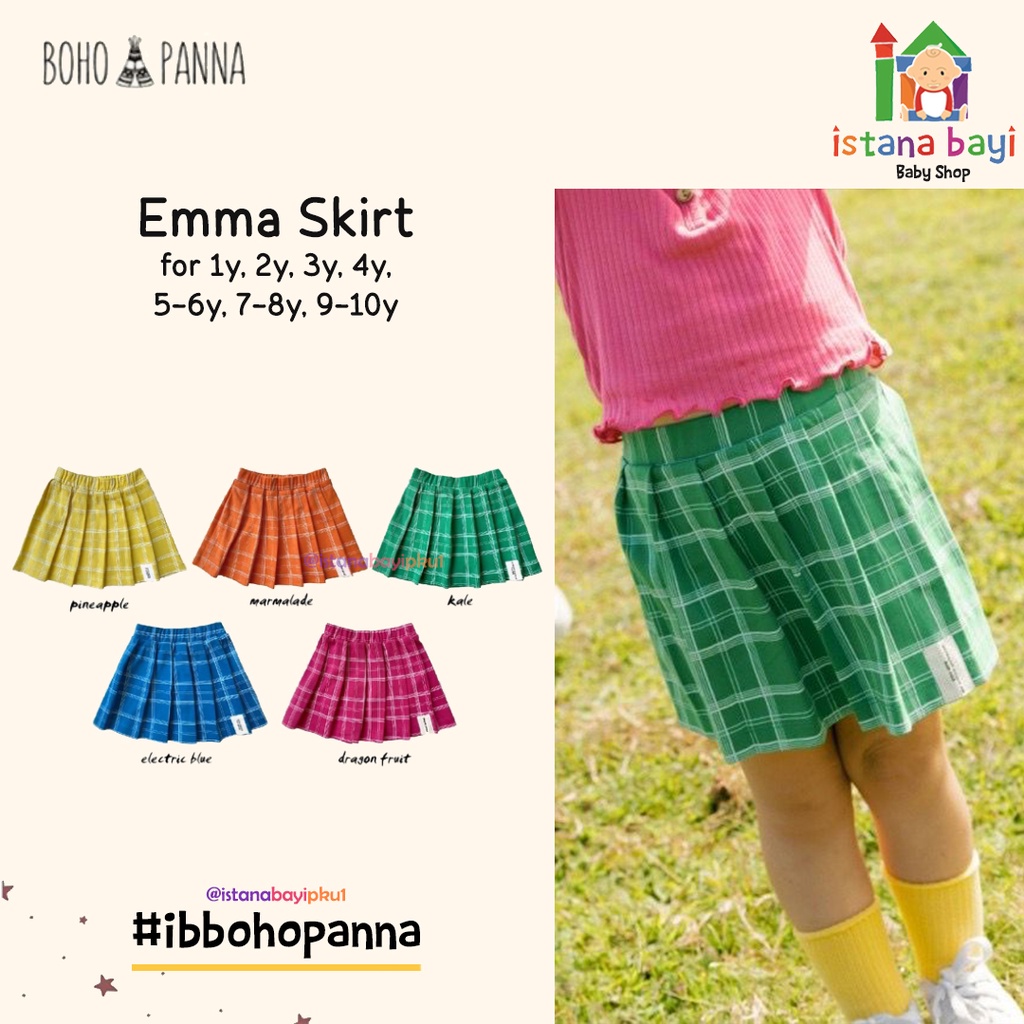 BOHOPANNA - EMMA FLARE SKIRT - ROK ANAK PEREMPUAN