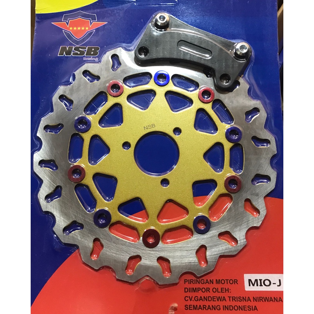 piringan besar FINO MIOJ XRIDE 125 AEROX 125 MIOZ MIOM3 MIOS MIOGT DLL UKURAN BESAR 260MM cakram lebar 260mm yamaha matic soul gt-miogt-mioz-mios-fino-miom3-xride 125-xeon gt 125-aerox 125cc baut lubang 3