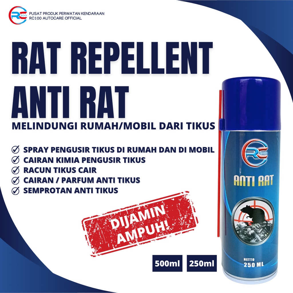 Obat Tikus Paling Ampuh Cair Semprot Untuk Rumah Mobil Spray Dosis Tinggi Original Harga Grosir Peng