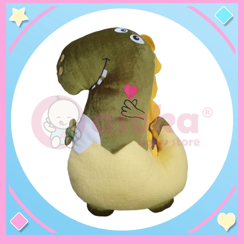 Boneka Bantal Baby Dino Egg Prezure UK 17 ASOKA