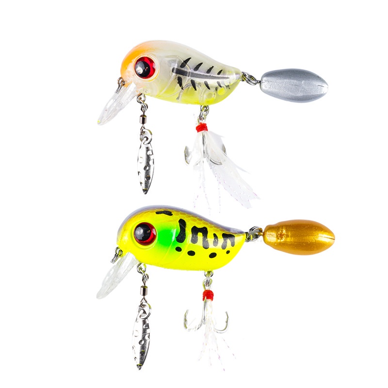 Umpan Pancing 5g /8g Crankbaits Mancing Shallow Diving Fishing Lures Topwater Swimbaits Air Tawar Dan Air Asin