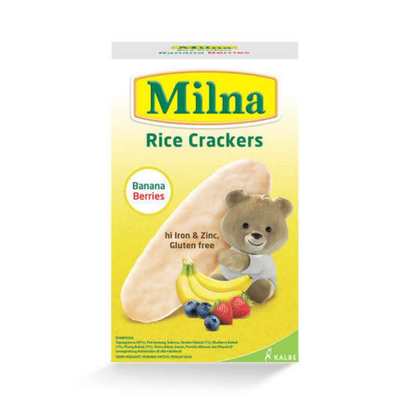 Milna Crackers 5×4g / Cemilan Bayi