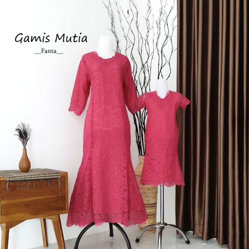 GAMIS MUTIA/GAMIS COUPLE MOM AND KIDS/GAMIS BROKAT/GAMIS LEBARAN