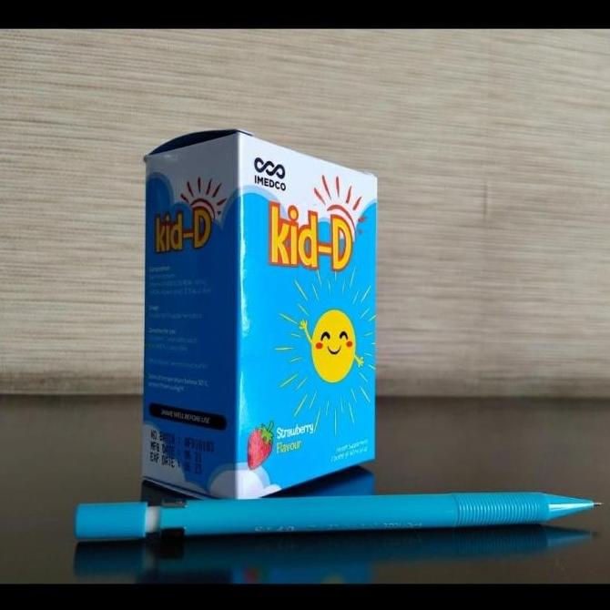Best Seller- Kid D Vit D3 400Iu Untuk Anak (Ready) J_V6X57J4I