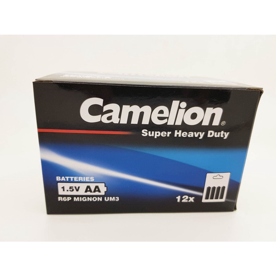 Baterai Heavy Duty Camelion A2 AA isi 4 pcs 1.5V Battery Batre Batere biru