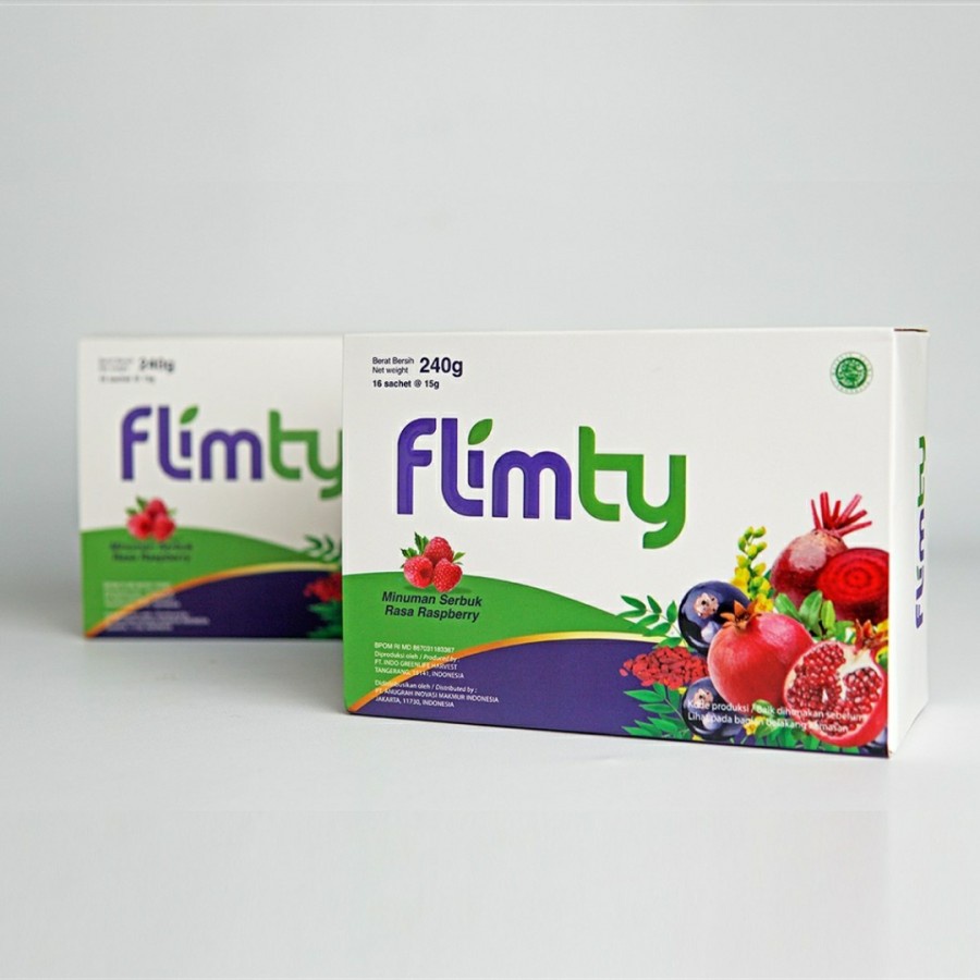 Promo !!! [COD] 1 Box Flimty Fiber(16 sachet) - Anti Oksidan