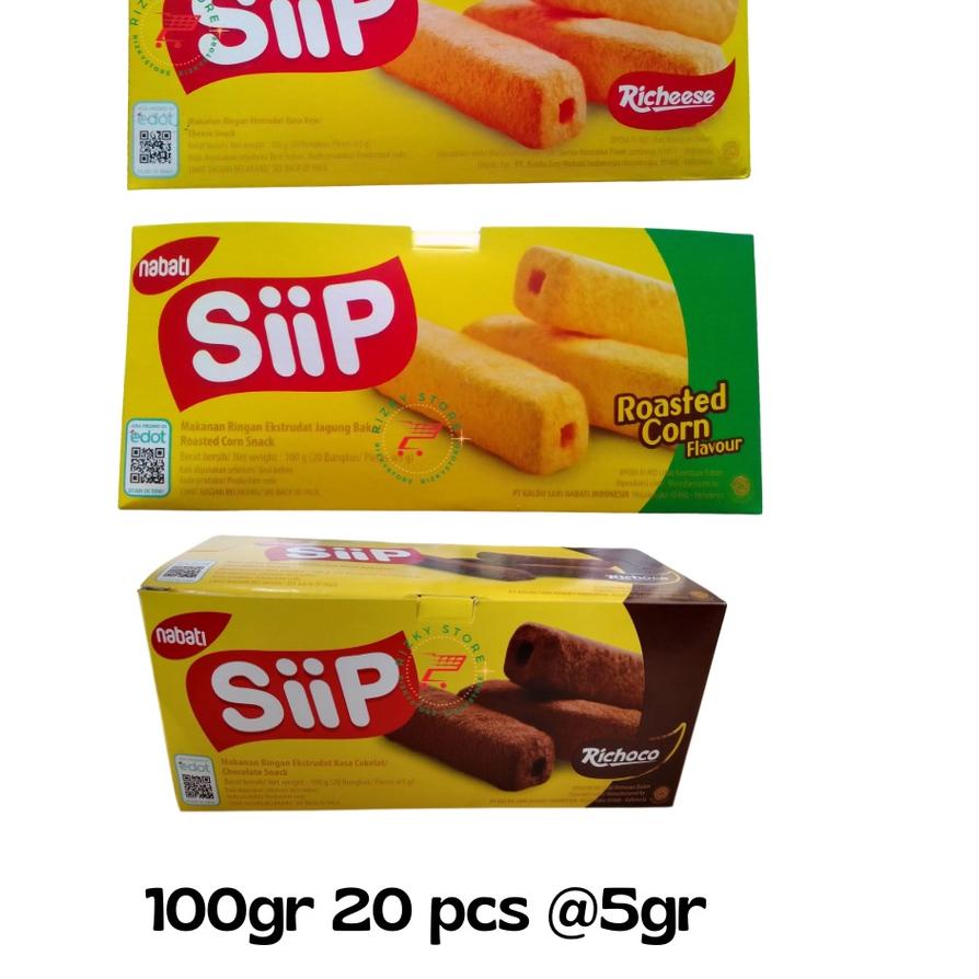 

Grosir NABATI SIIP BOX isi 20 pcs @5gr