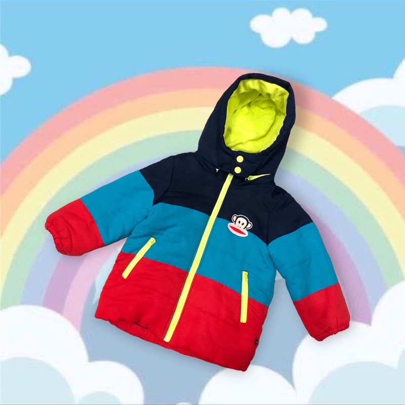 Preloved jaket anak tebal Paul Frank